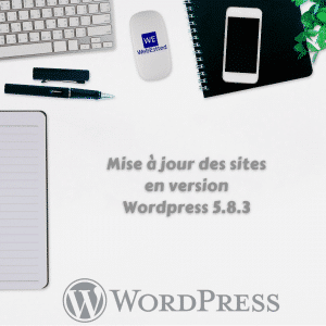 Lire la suite à propos de l’article Mise à jour de tous les sites en version WordPress 5.8.3